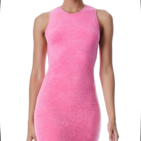 Alice +Olivia Amity Terry Cloth Minidress - Picture 3 of 12